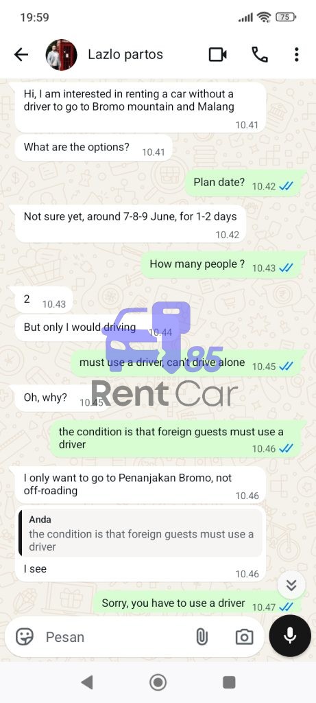 Car rental surabaya with driver 2
