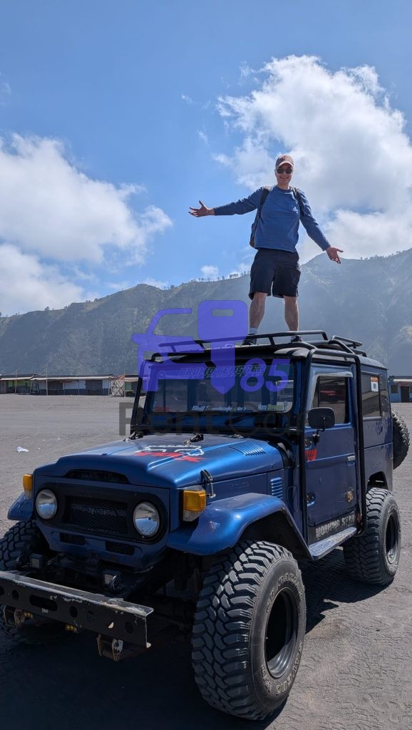Mr. John from usa trip to bromo with 85 rent car surabaya 7 From usa trip to bromo