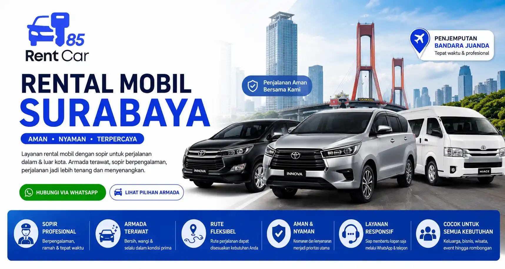 Rental mobil surabaya 85 rent car