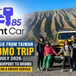 Taiwan tourist bromo