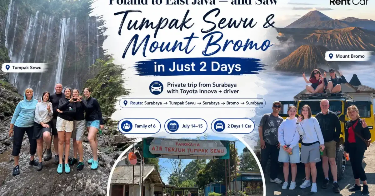 Tumpak sewu and mount bromo in just two days