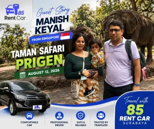 Car rental article 12 Taman safari prigen private car